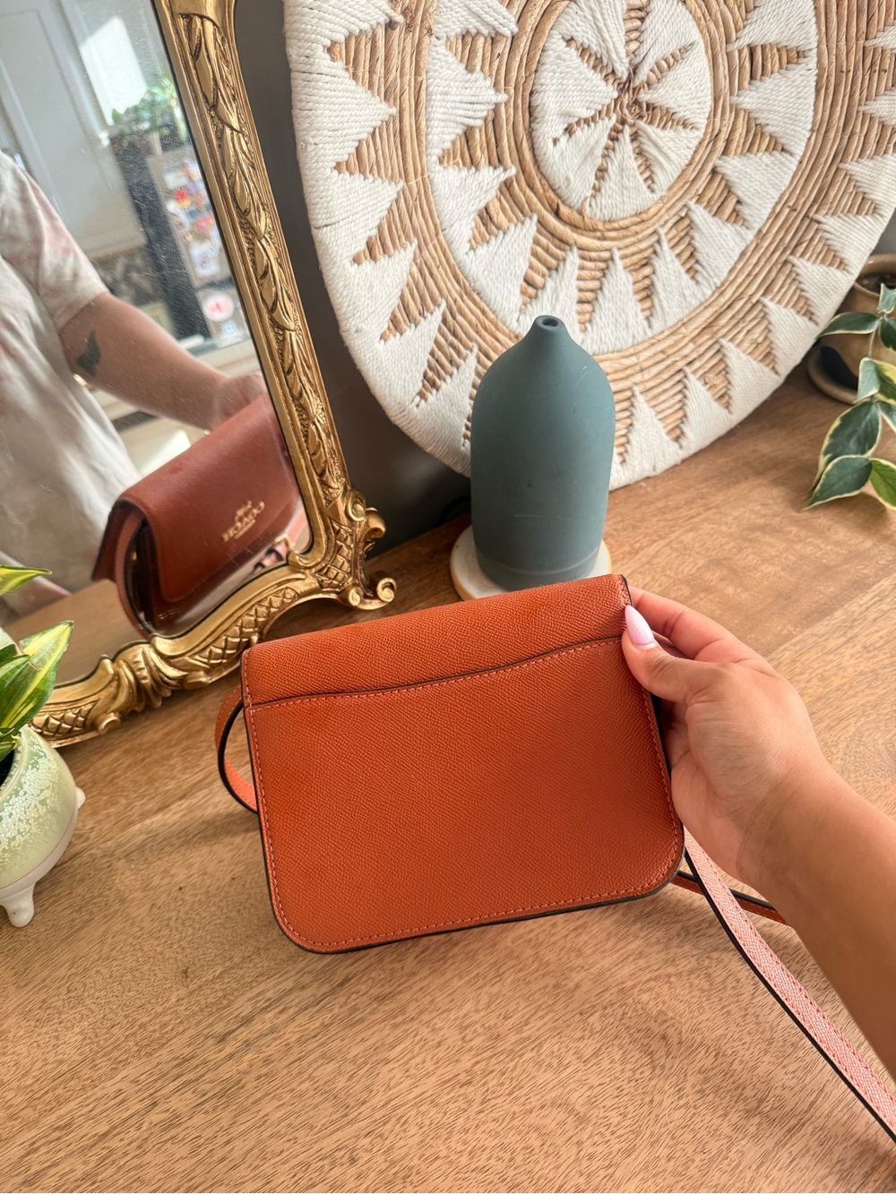 Coach Crossbody Bag in Orange - Picture 6 of 6